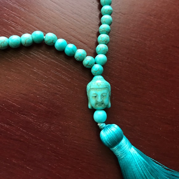 Turquoise meditation Mala - Picture 5 of 7